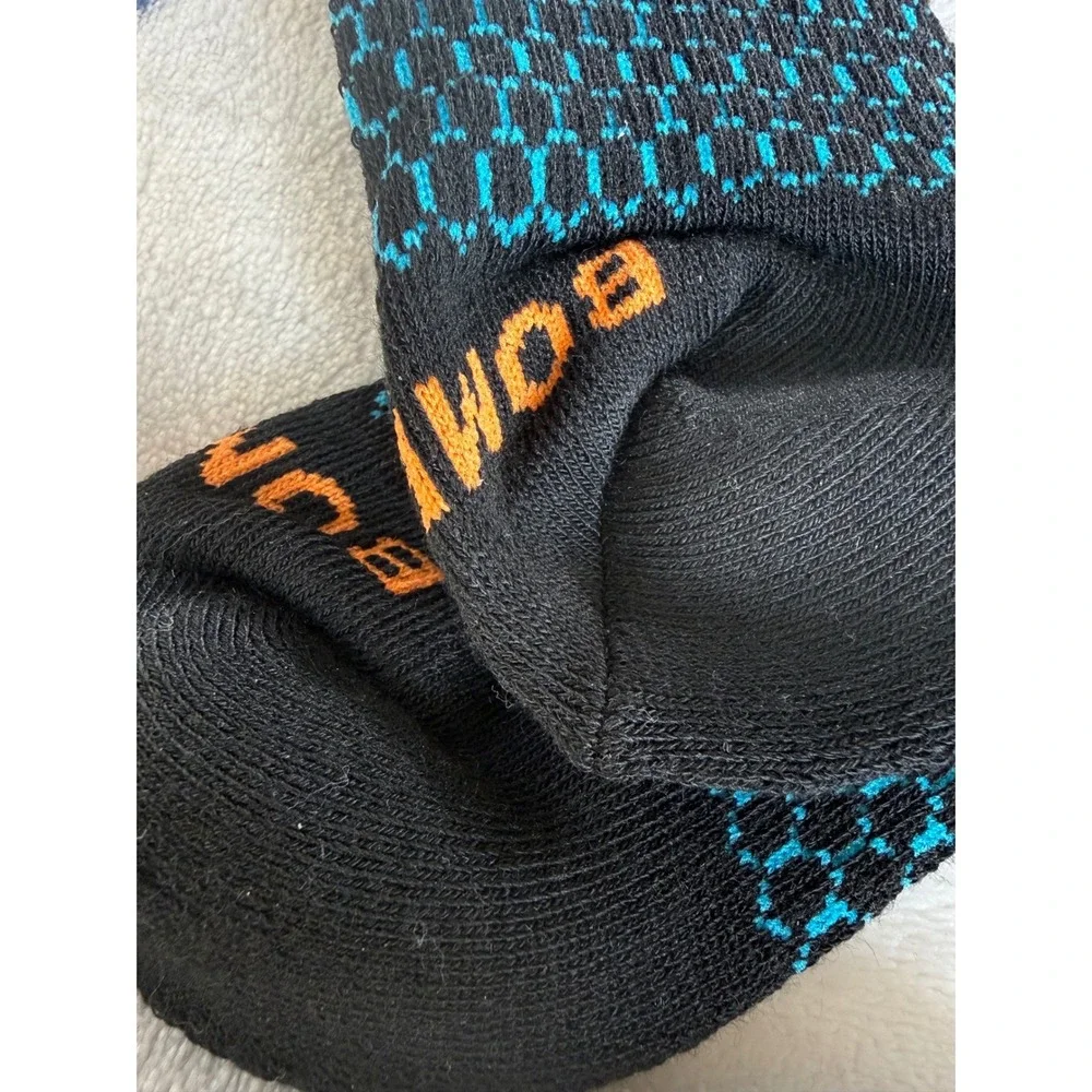 Bombas Kids Ankle Socks Black‎ Blue Orange Shamrock Athletic Performance Toddler